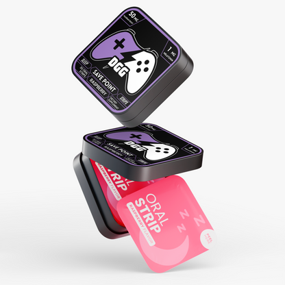 DGG - Save Point Sleep Strips (Raspberry Oral Strips)