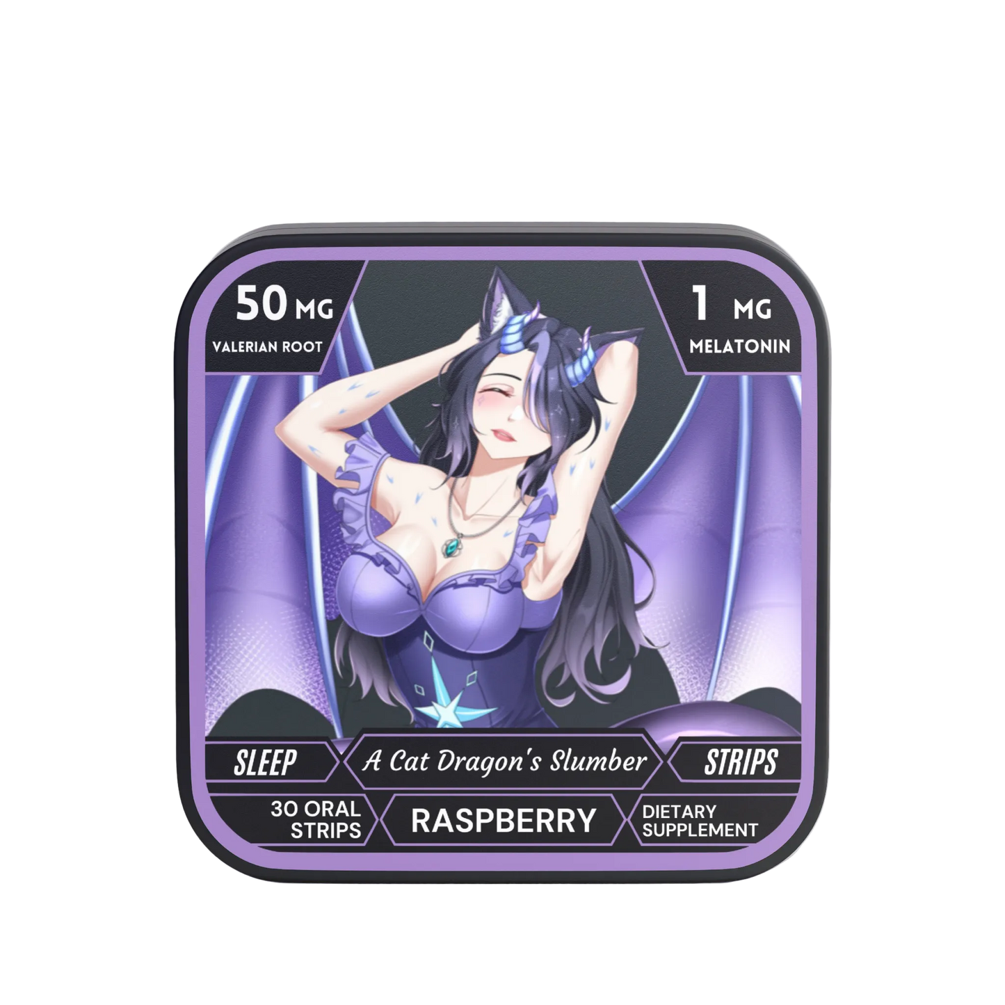 Starry Bean - A Cat Dragon's Slumber Sleep Strips