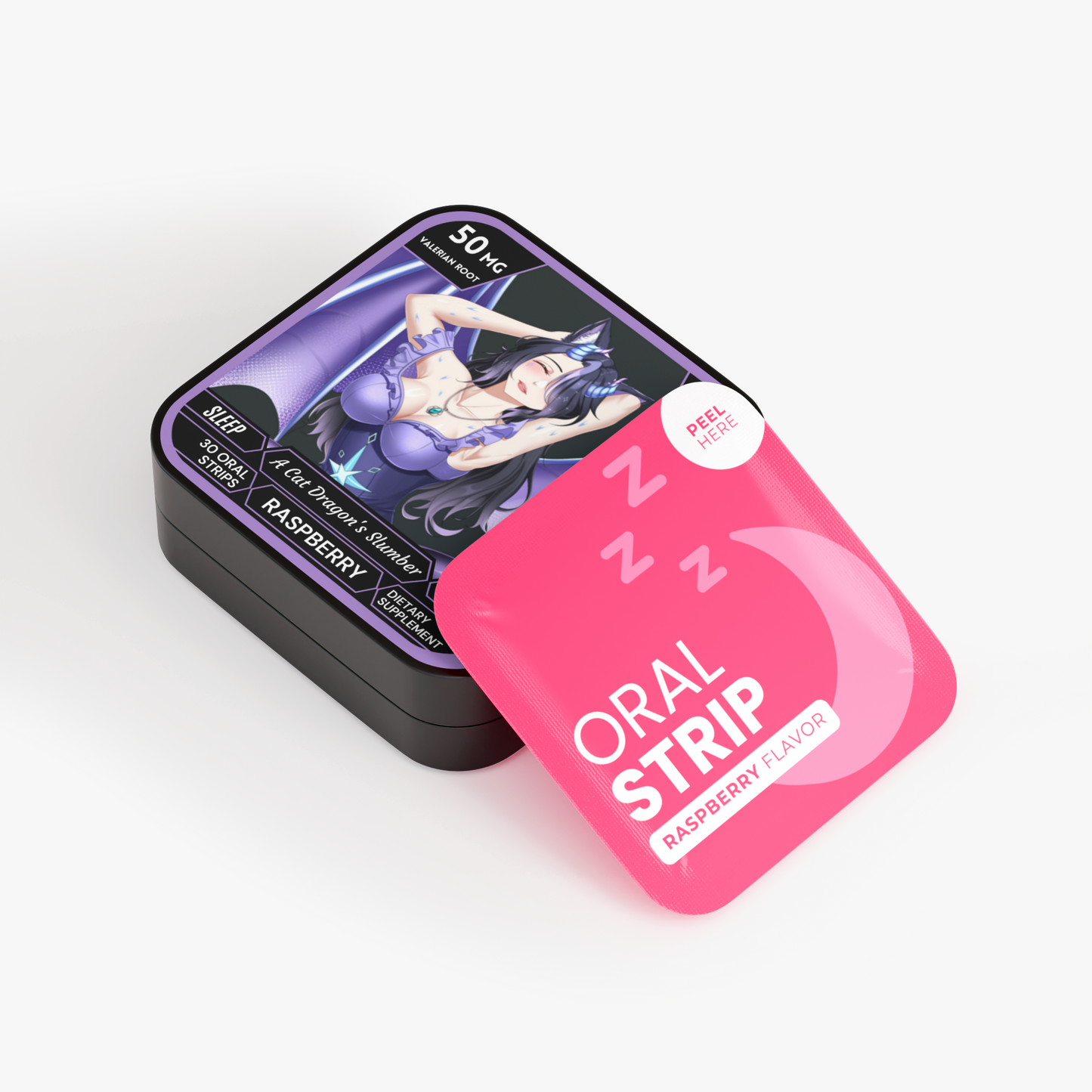 Starry Bean - A Cat Dragon's Slumber Sleep Strips