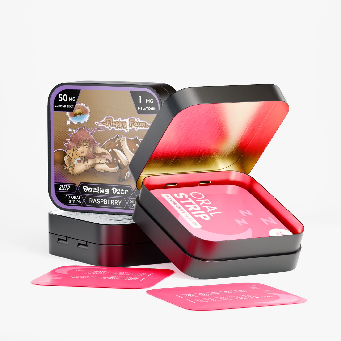 Floppy Faun - Dozing Deer Sleep Strips