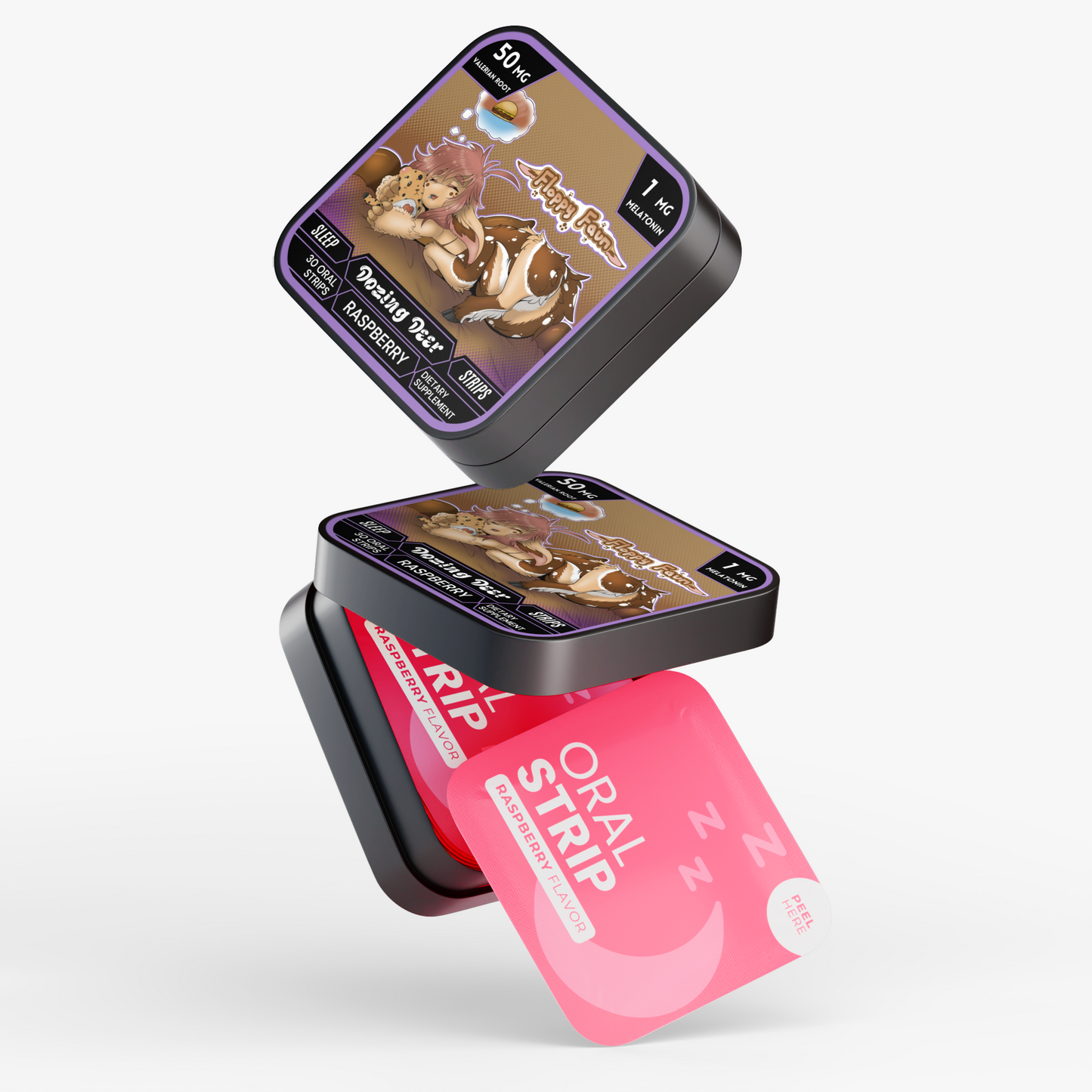 Floppy Faun - Dozing Deer Sleep Strips