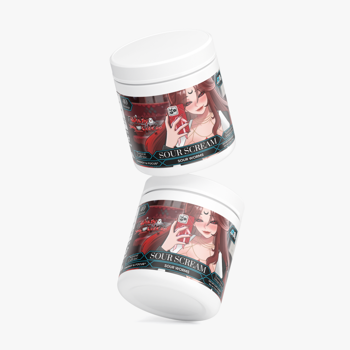 Witchy Tea Cup - Focus Powder (Sour Worms)
