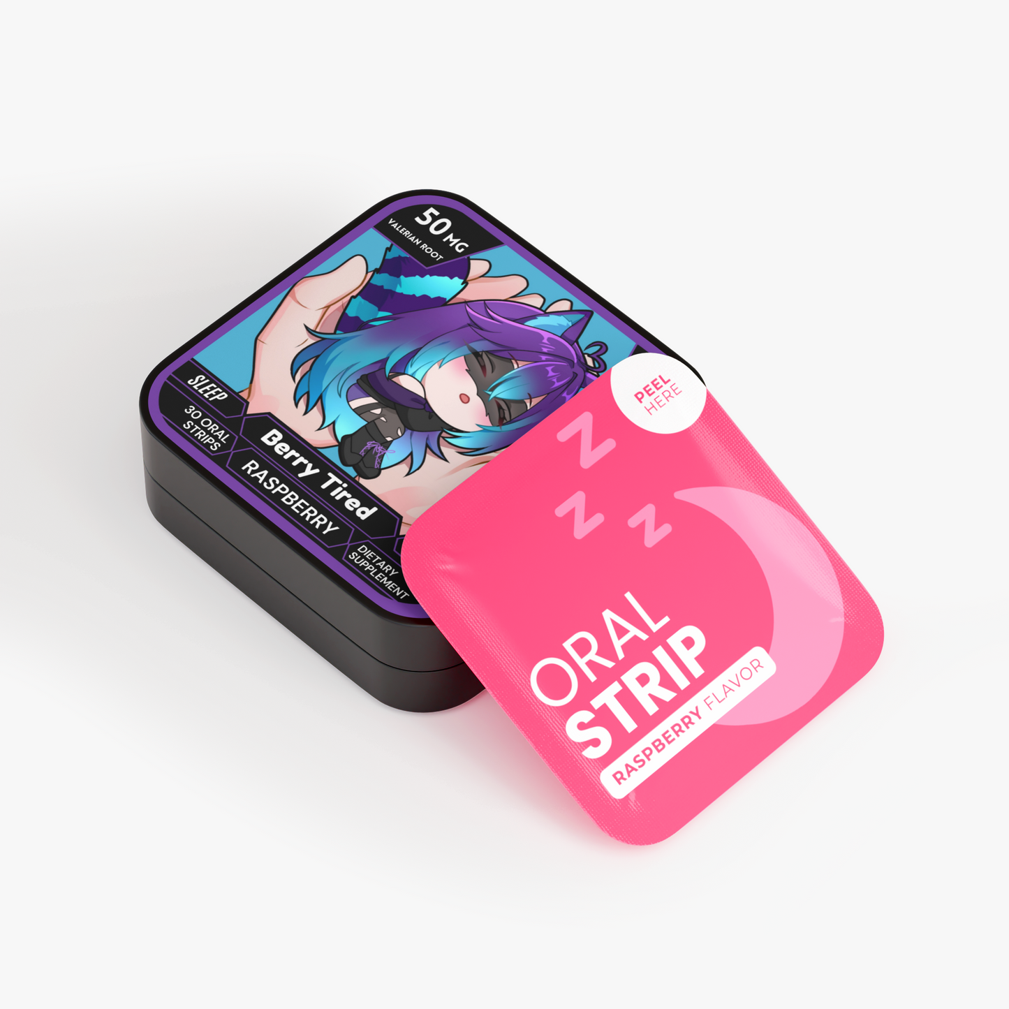 TrashedHeart - Berry Tired Sleep Strips