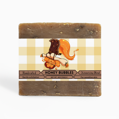GoostieBee - Honey Bubbles Oat Milk Honey Soap