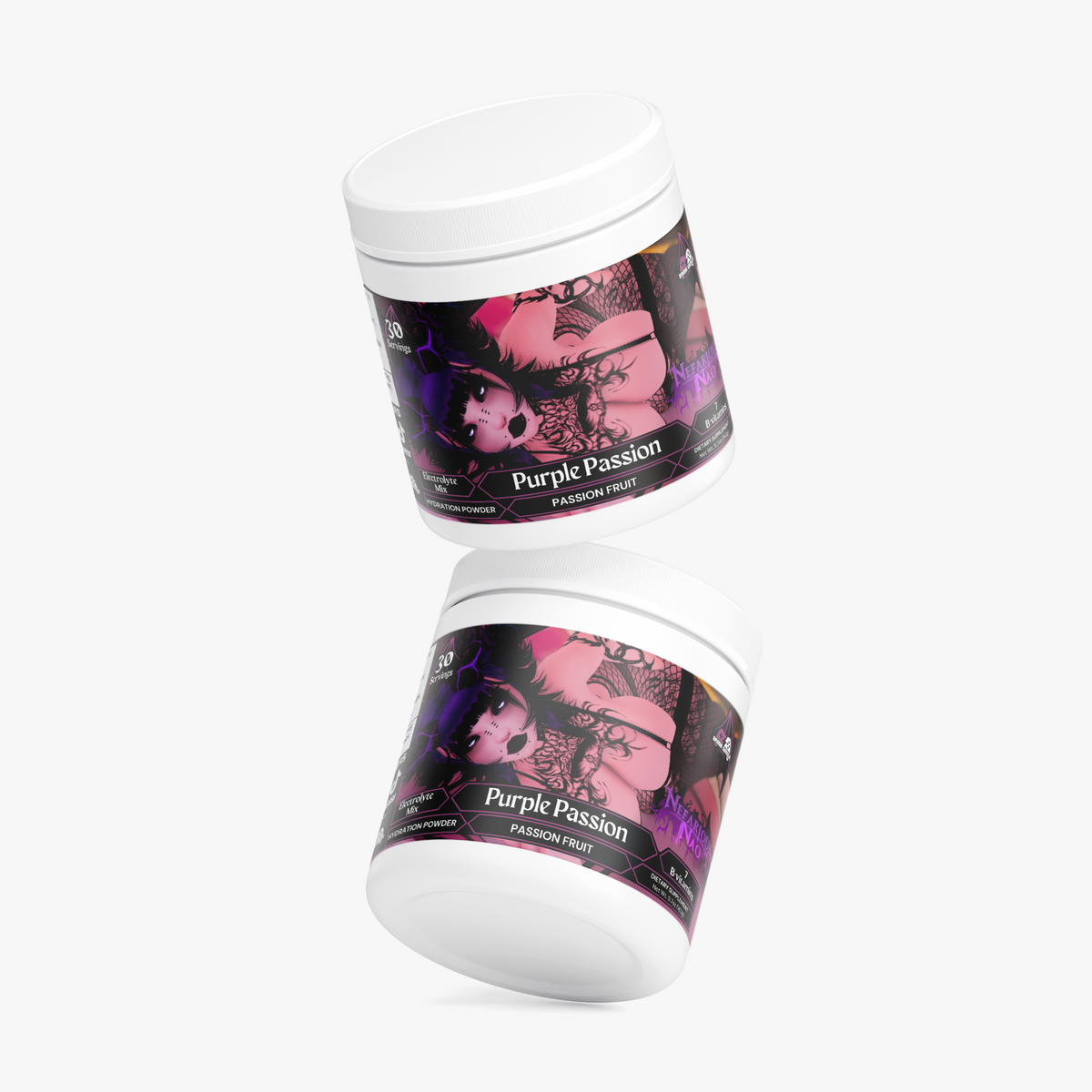 Nefarious Nao - Purple Passion Hydration Powder (Passion Fruit)