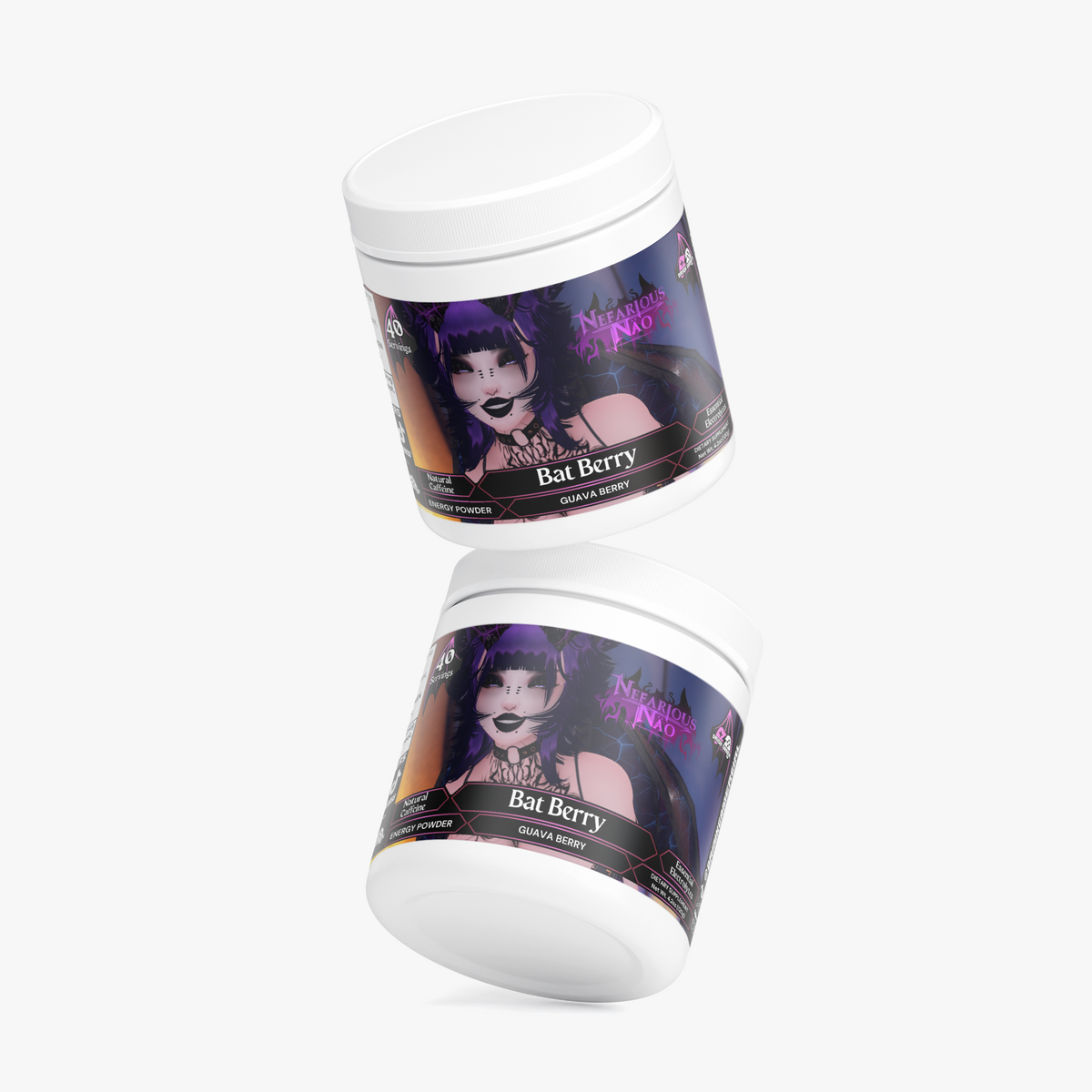Nefarious Nao - Bat Berry Energy Powder (Guava Berry)