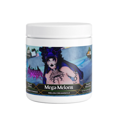Nefarious Nao - Mega Melons Energy Powder (Melon Creamsicle)