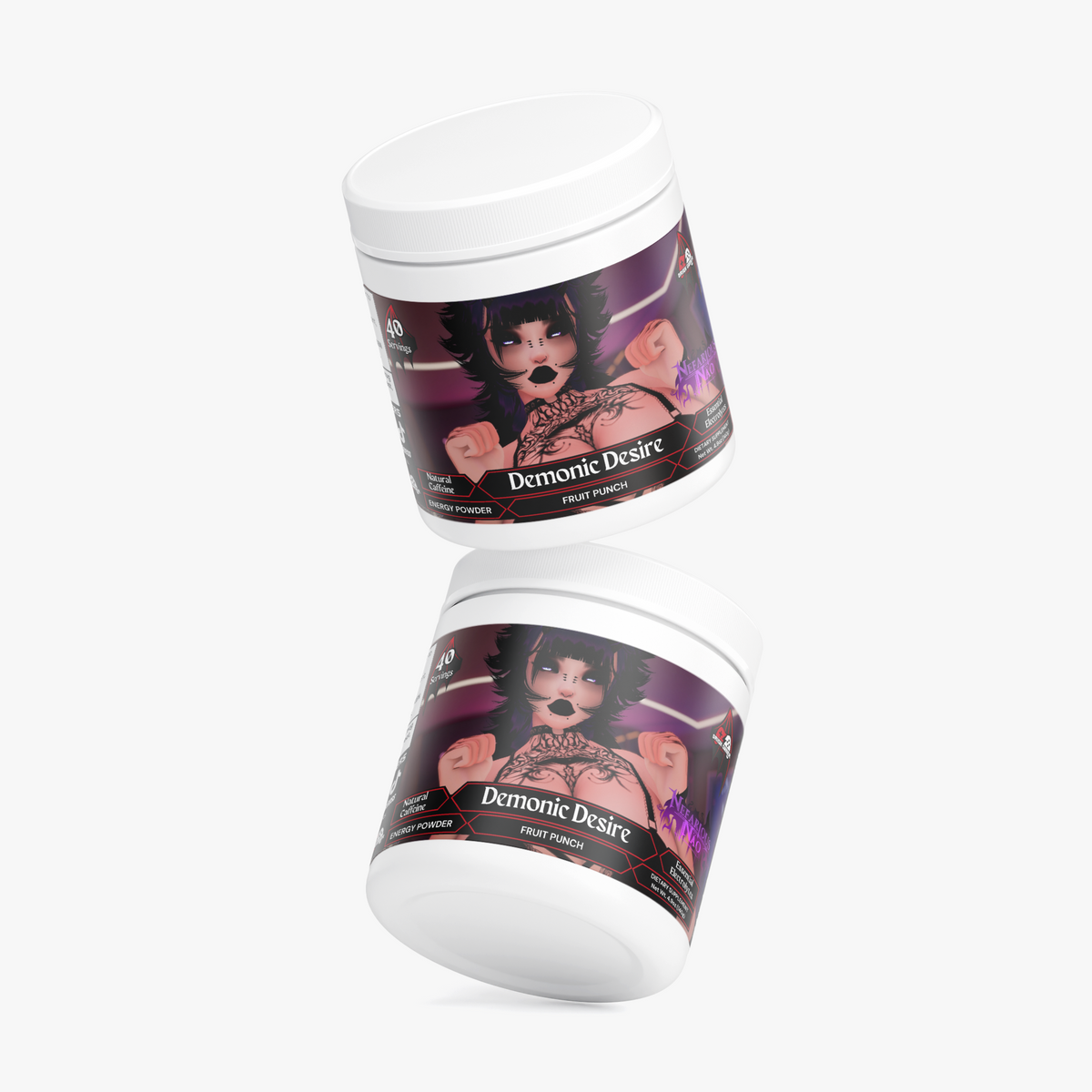 Nefarious Nao - Demonic Desire Energy Powder (Fruit Punch)