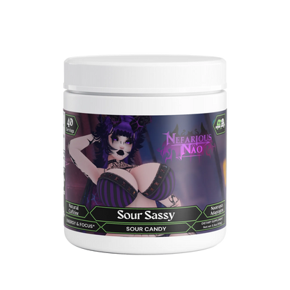 Nefarious Nao - Sour Sassy Focus Powder (Sour Candy)