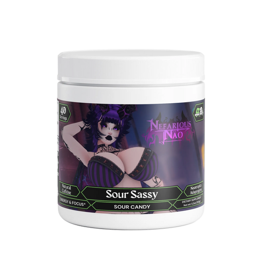 Nefarious Nao - Sour Sassy Focus Powder (Sour Candy)