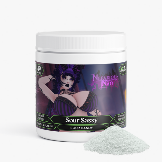 Nefarious Nao - Sour Sassy Focus Powder (Sour Candy)