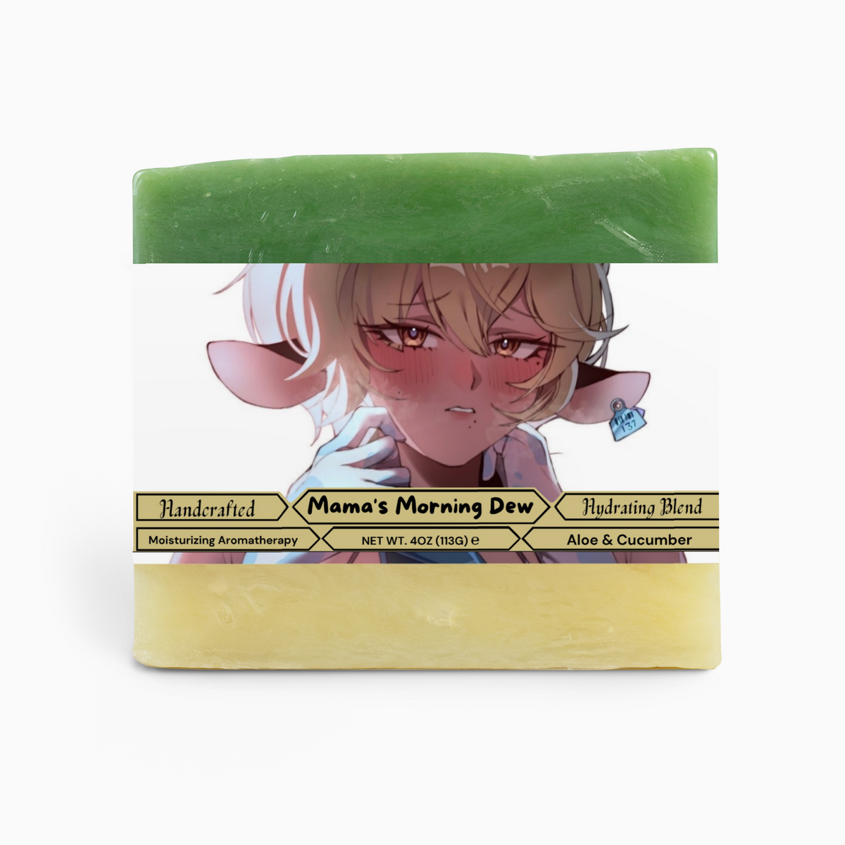 KeytheMoo - Mama's Morning Dew Aloe & Cool Cucumber Soap