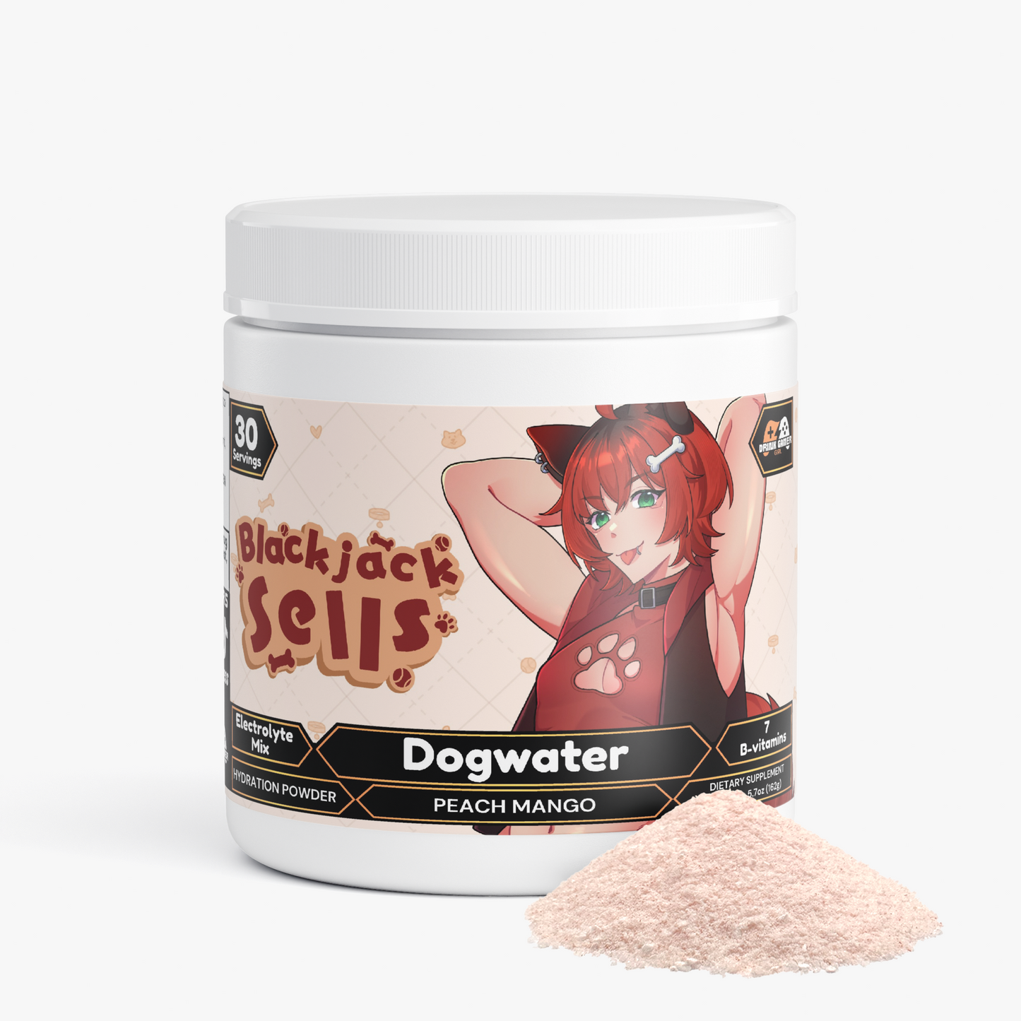 Blackjacksells - Dogwater Hydration Powder (Peach Mango)