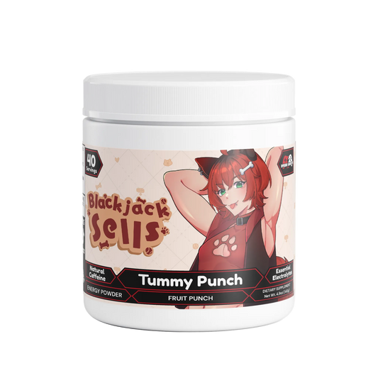 Blackjacksells - Tummy Punch Energy Powder (Fruit Punch)