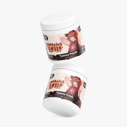 Blackjacksells - Tummy Punch Energy Powder (Fruit Punch)