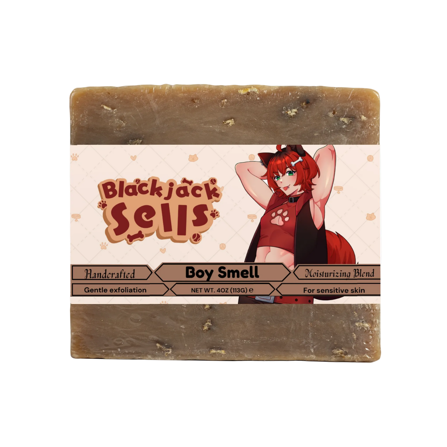 Blackjacksells - Boy Smell Oat Milk Honey Soap