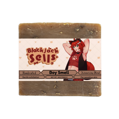 Blackjacksells - Boy Smell Oat Milk Honey Soap