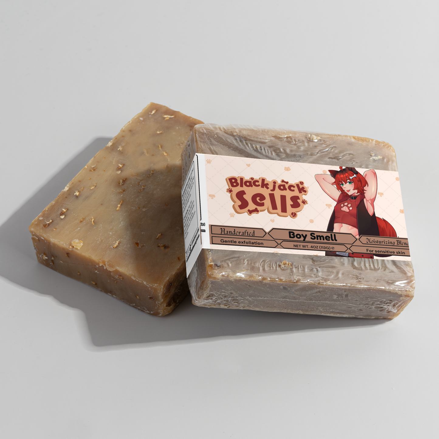 Blackjacksells - Boy Smell Oat Milk Honey Soap