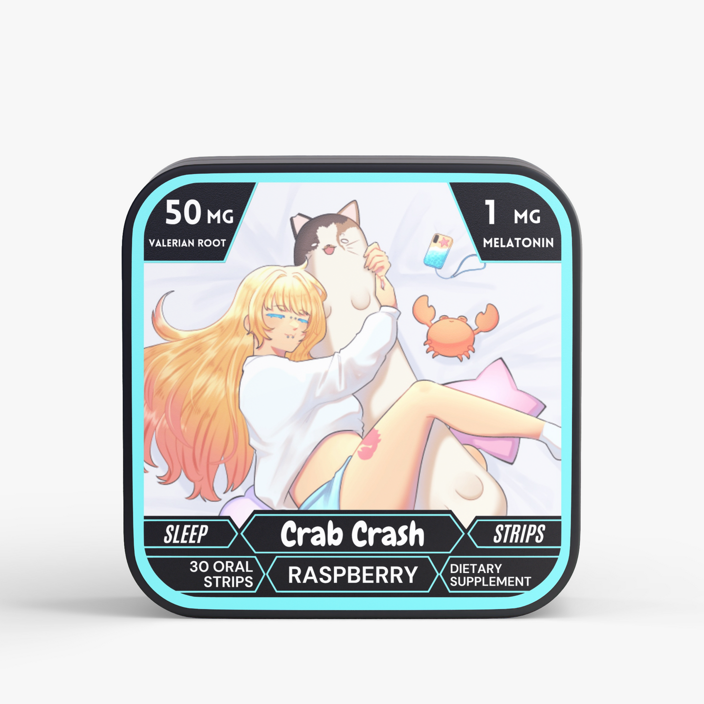 BoardwalkCici - Crab Crash Sleep Strips