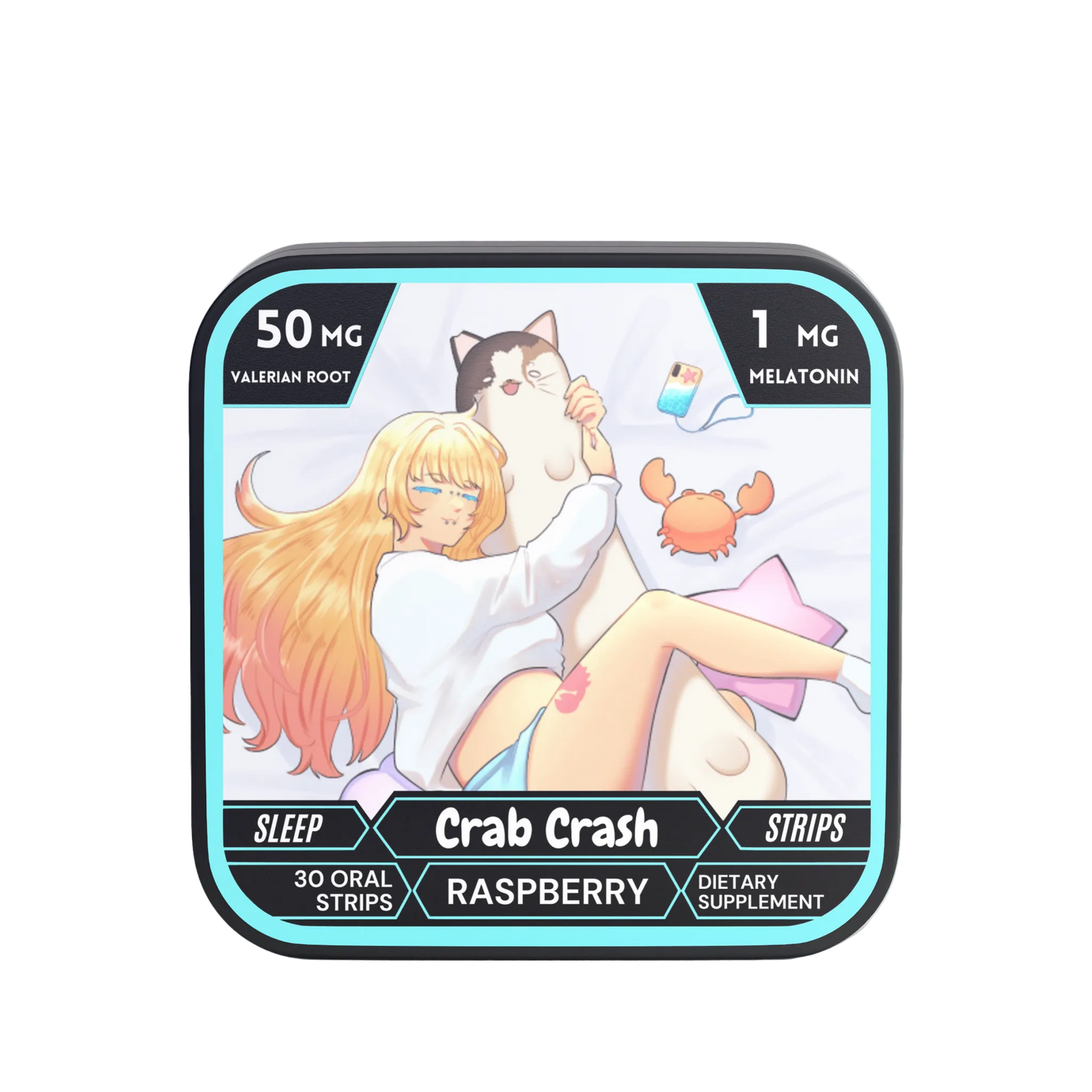 BoardwalkCici - Crab Crash Sleep Strips