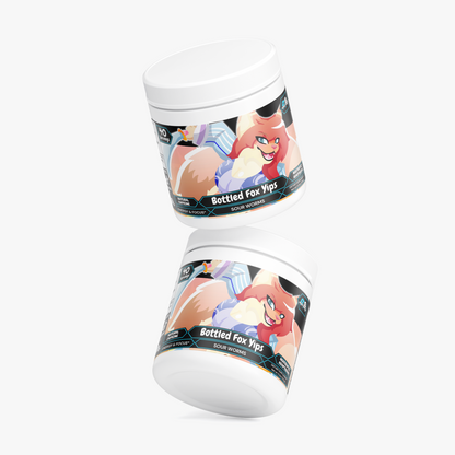 KatFox - Bottled Fox Yips Focus Powder (Sour Worms)