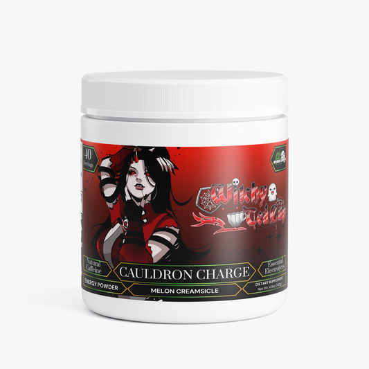 Witchy Tea Cup - Cauldron Charge Energy Powder (Melon Creamsicle)