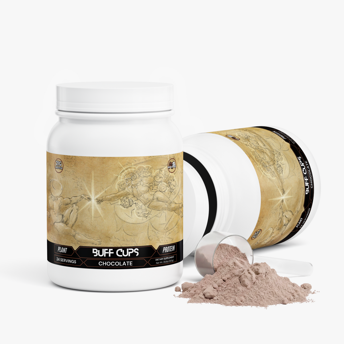 Im a Teacup - Buff Cups Plant Protein (Chocolate)