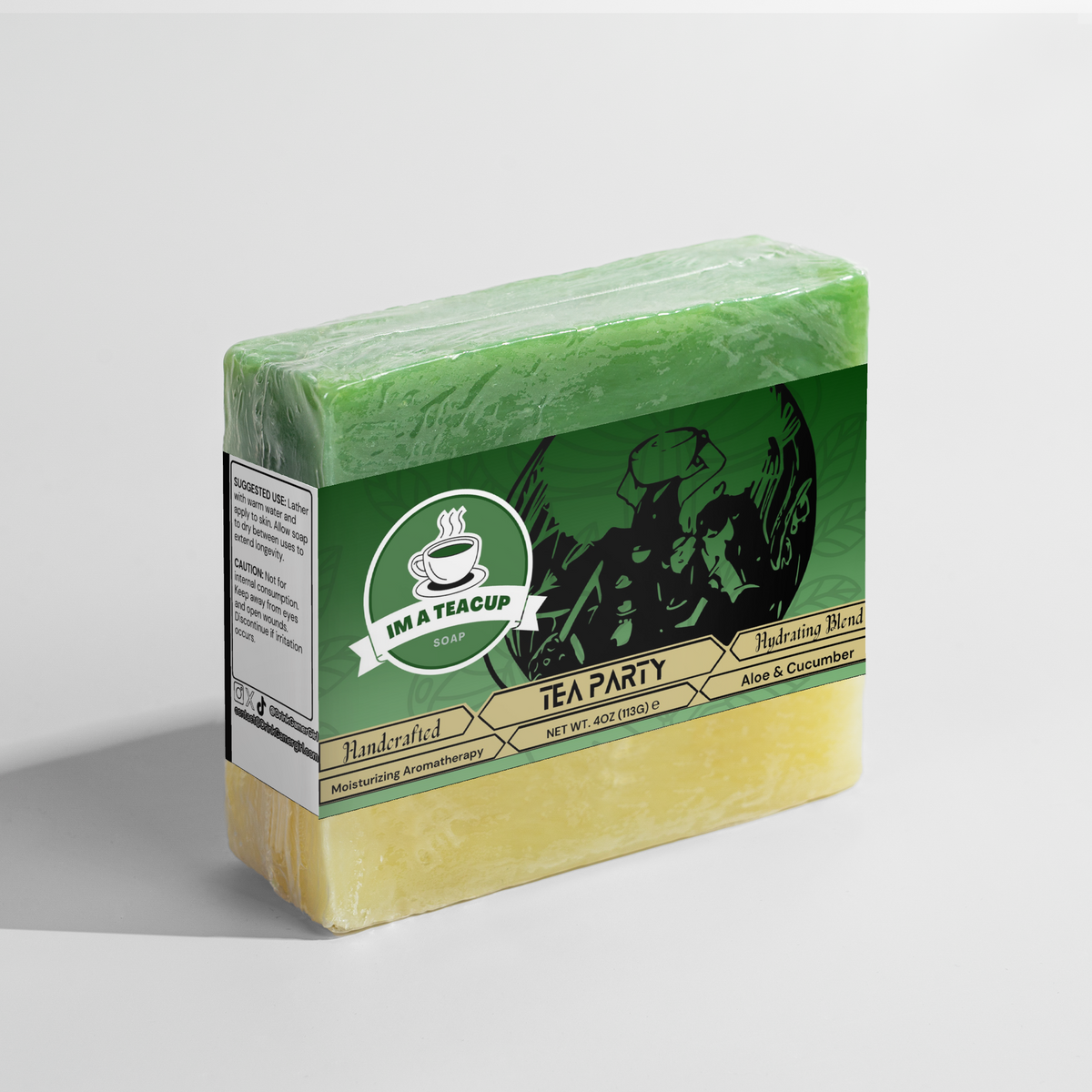 Im a Teacup - Tea Party Aloe & Cool Cucumber Soap