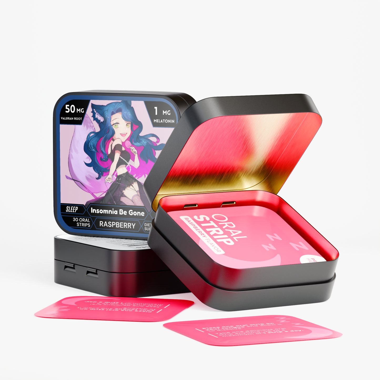 Kitti Minx - Insomnia Be Gone Sleep Strips