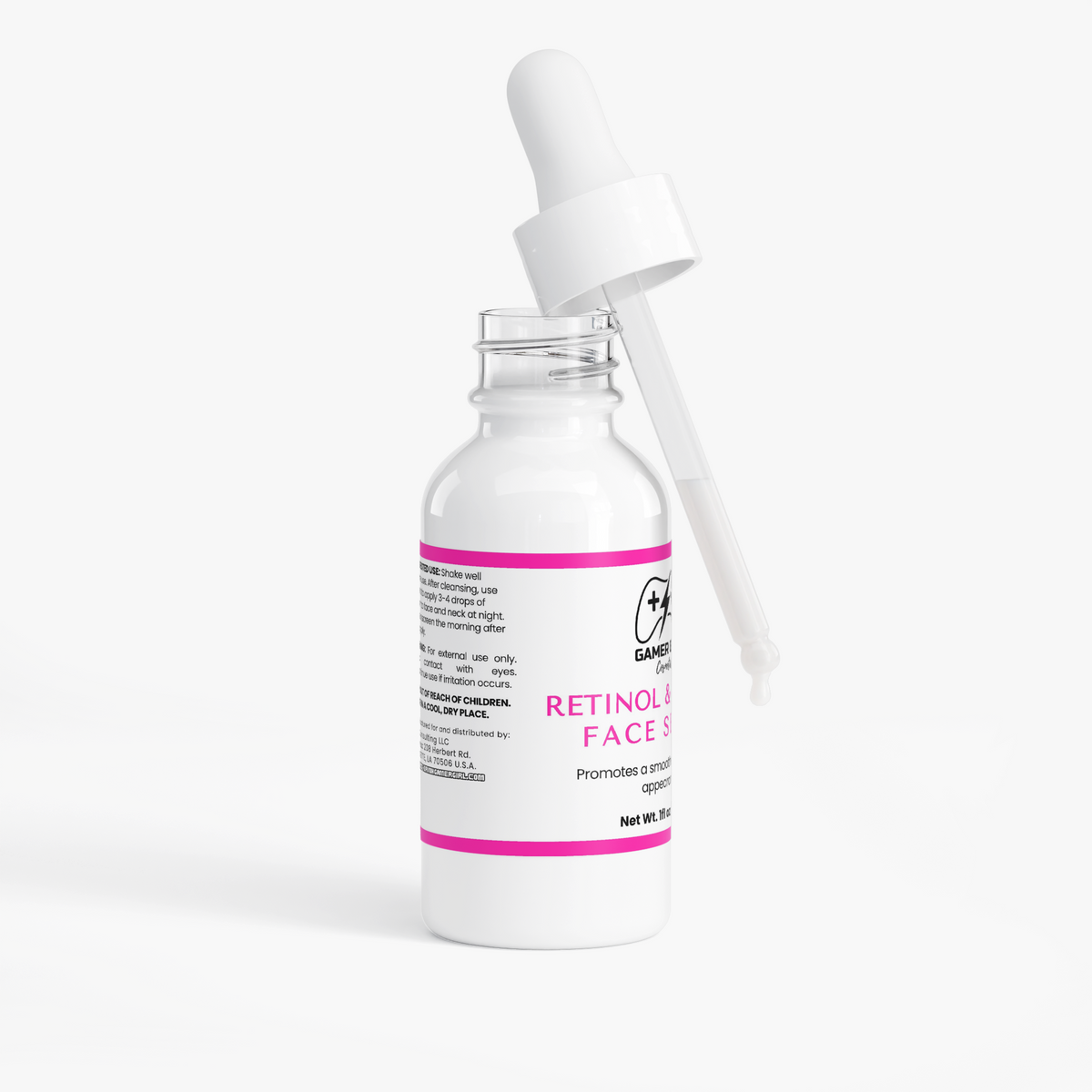 GamerGirlCosmetics - Retinol and Peptide Face Serum