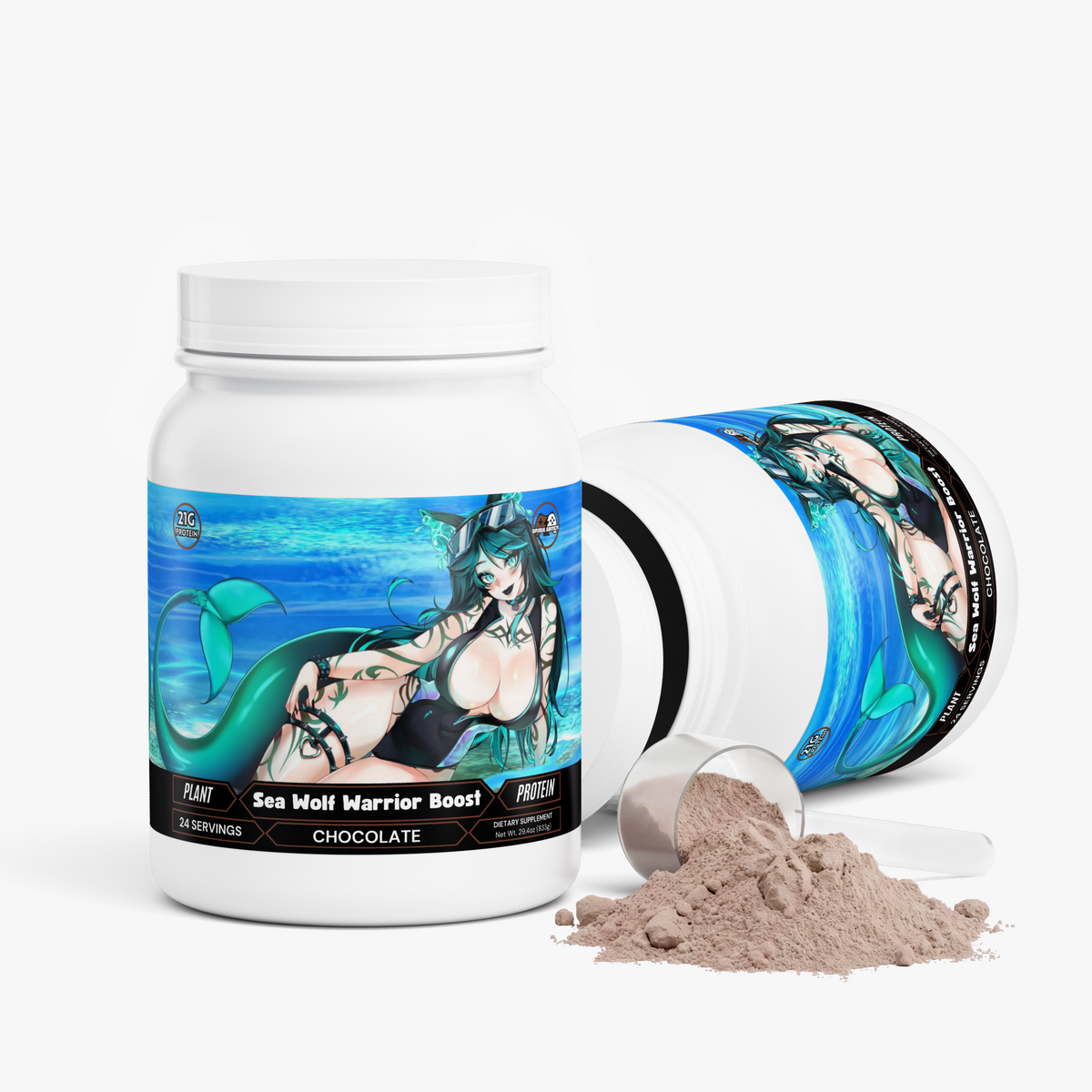 Akhi Luta - Sea Wolf Warrior Boost Plant Protein (Chocolate)