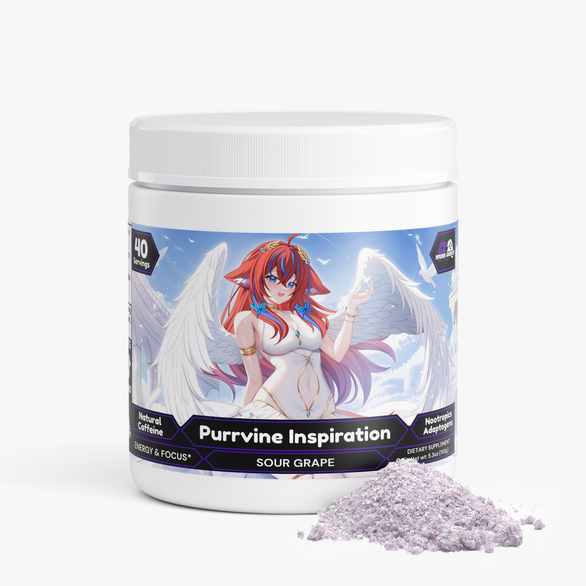 Starcat Tailchaser - Purrvine Inspiration Focus Powder (Sour Grape)