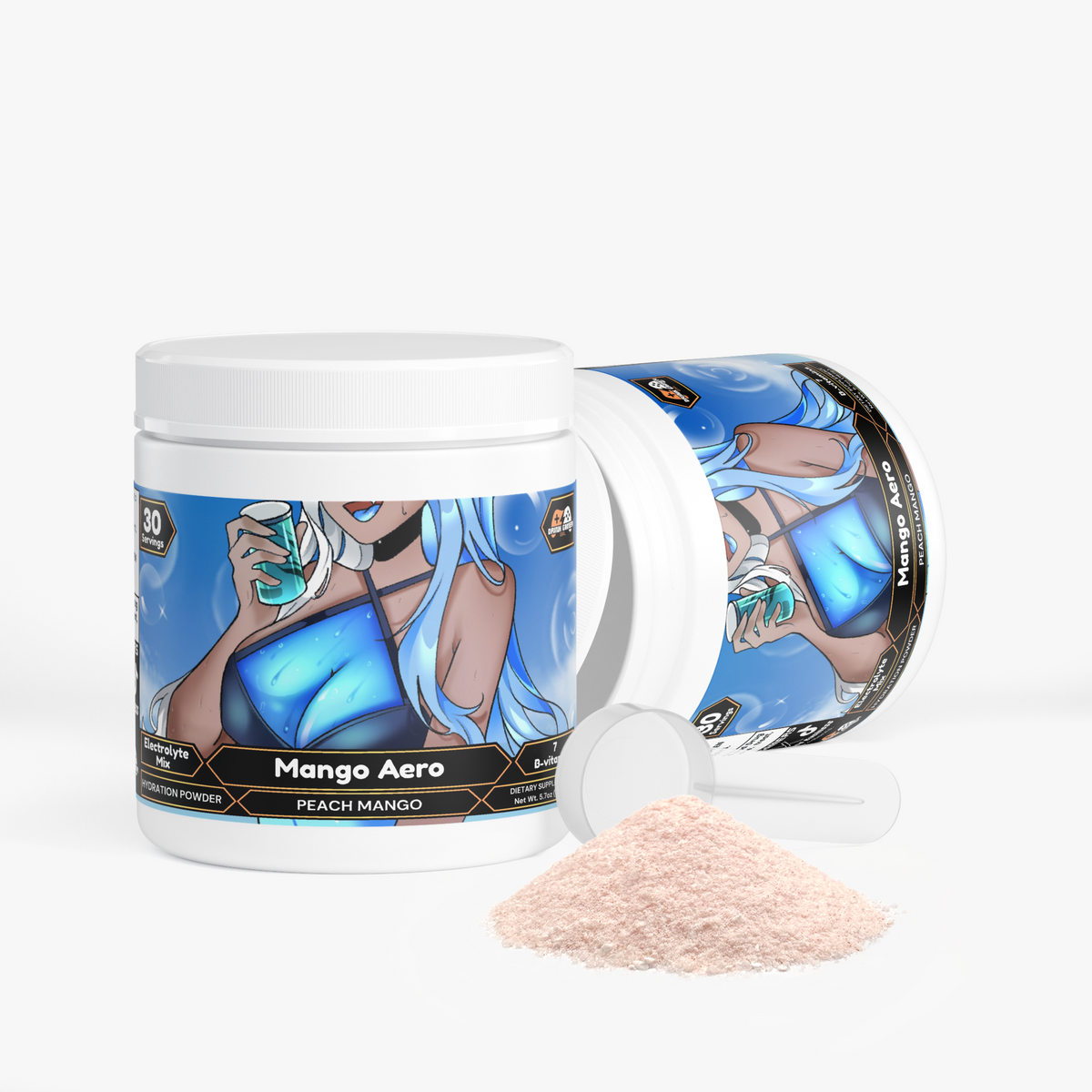 Mangoladon - Mango Aero Hydration Powder (Peach Mango)