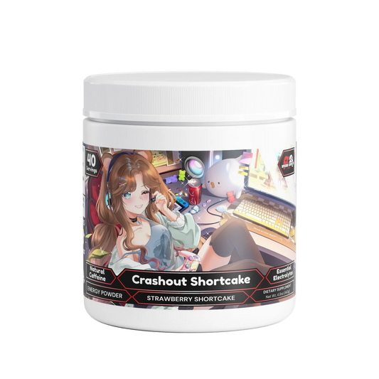 JJuniesmoothie -  Crashout Shortcake Energy Powder (Strawberry Shortcake)