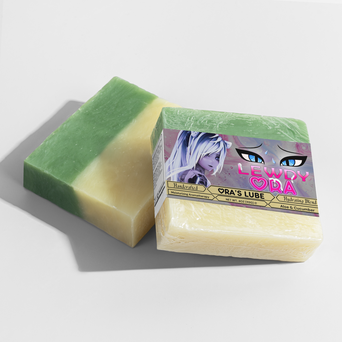 LewdyOra - Ora's Lube Aloe & Cool Cucumber Soap