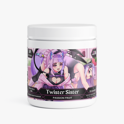 Vixxie Nocturne & DaniFangs - Twister Sister Hydration Powder (Passion Fruit)