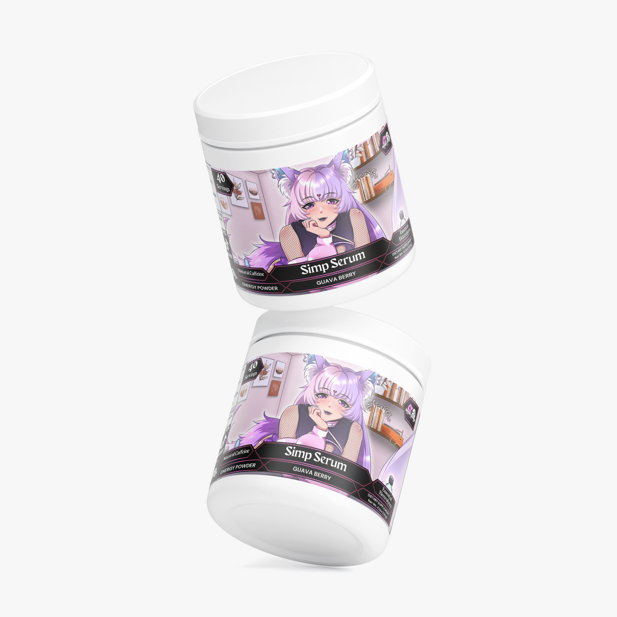 Vixxie Nocturne - Simp Serum Energy Powder (Guava Berry)