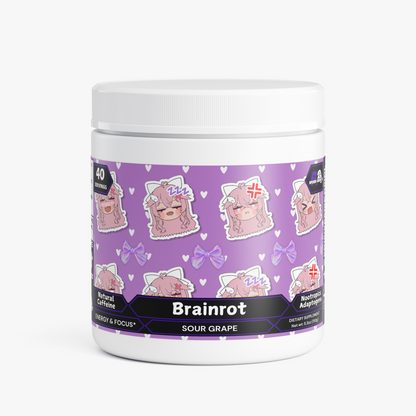Priscesa - Brainrot Focus Powder (Sour Grape)