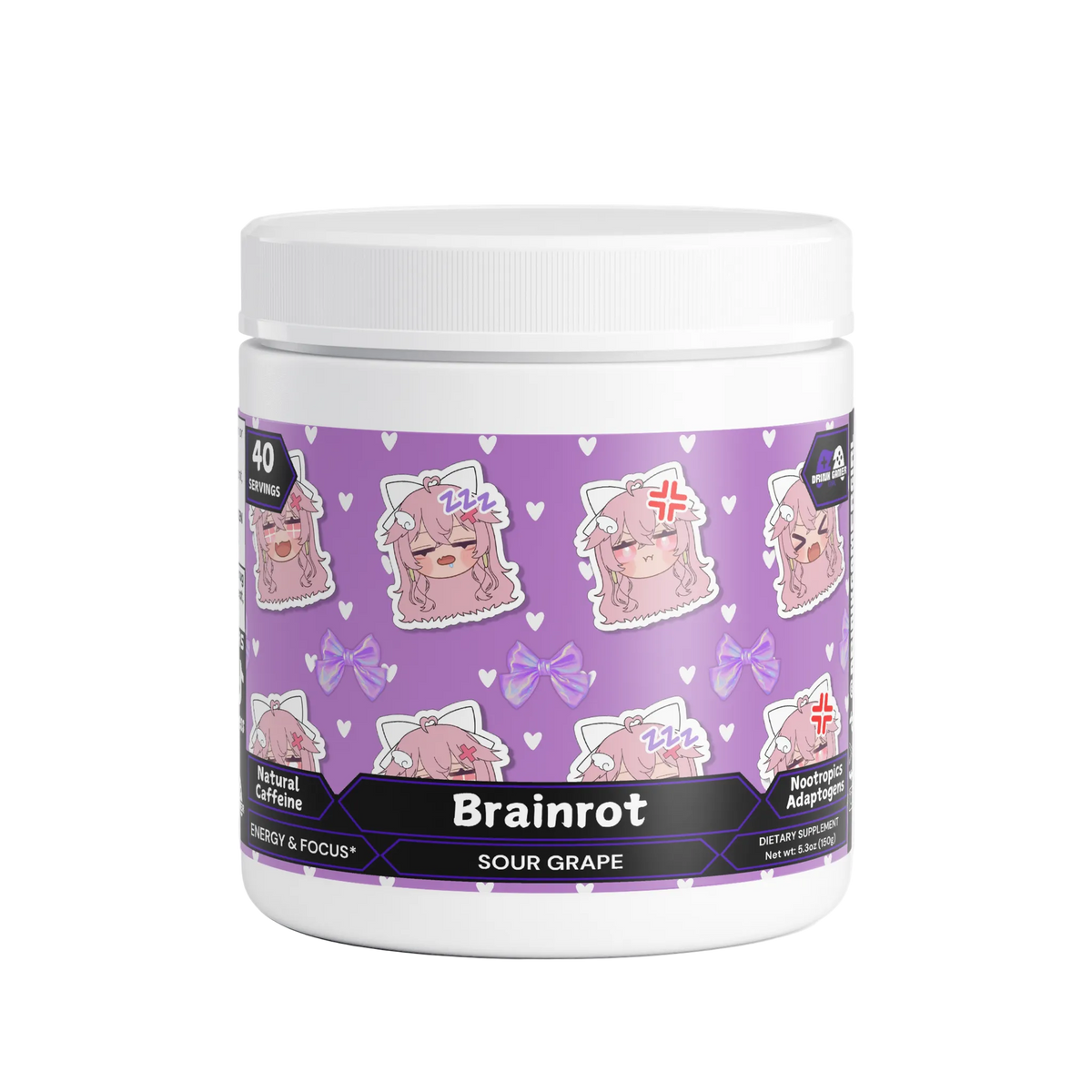 Priscesa - Brainrot Focus Powder (Sour Grape)