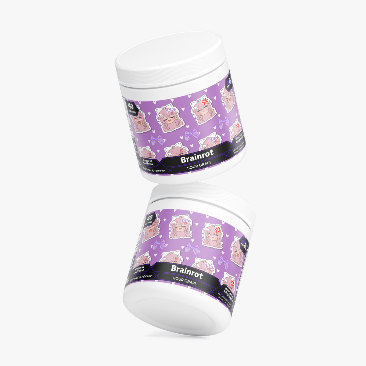 Priscesa - Brainrot Focus Powder (Sour Grape)