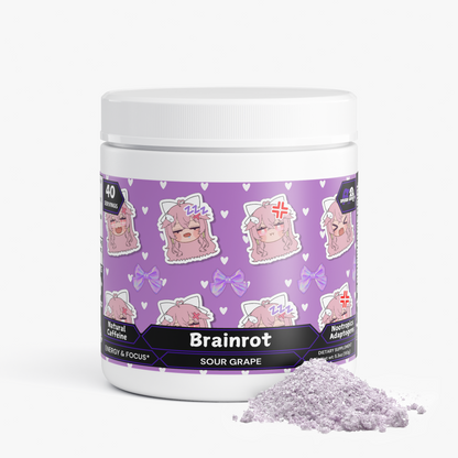Priscesa - Brainrot Focus Powder (Sour Grape)