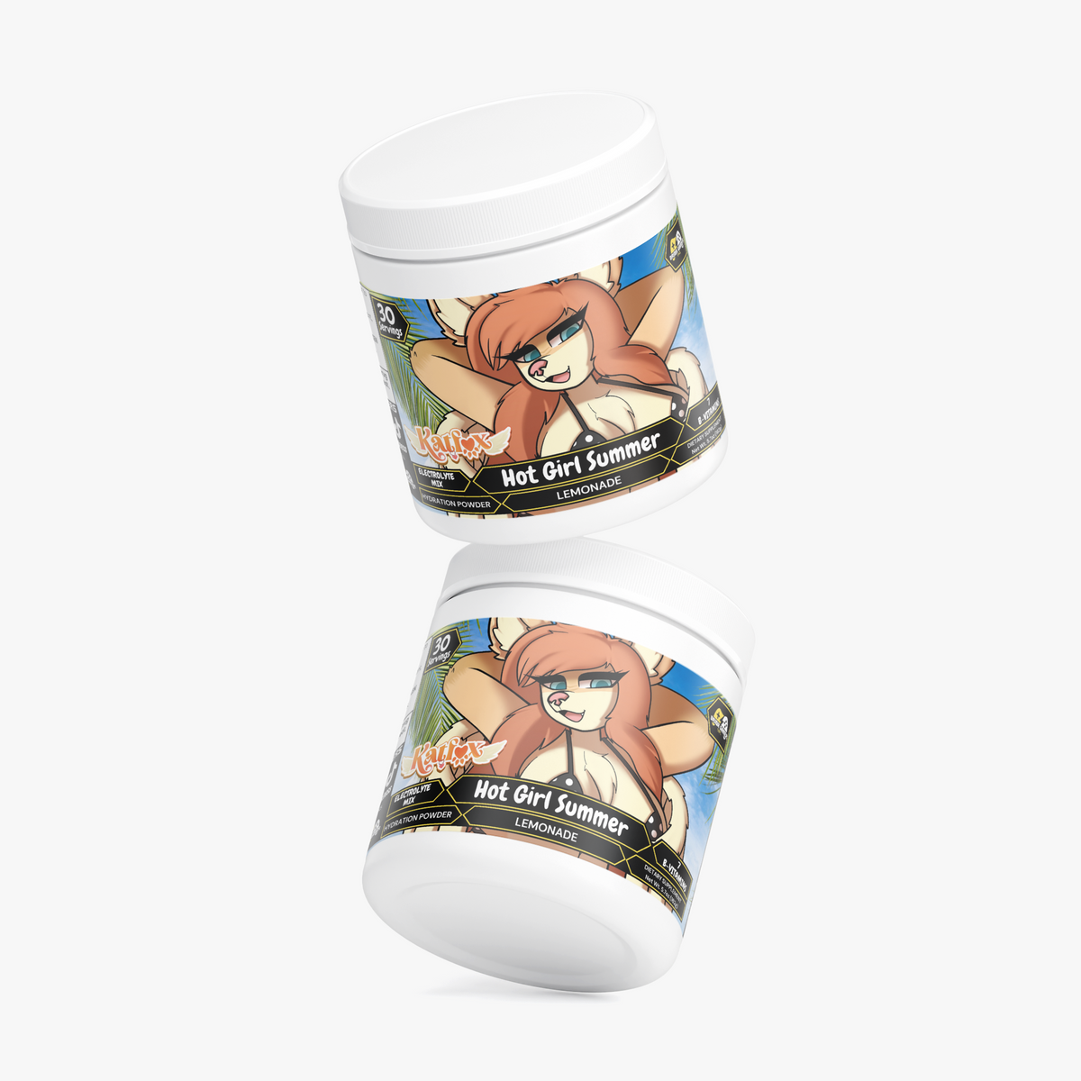 KatFox - Hot Girl Summer Hydration Powder (Lemonade)