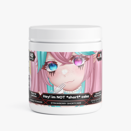 Hideyoshi Ryu - Hey! im NOT *short* cake Energy Powder (Strawberry Shortcake)
