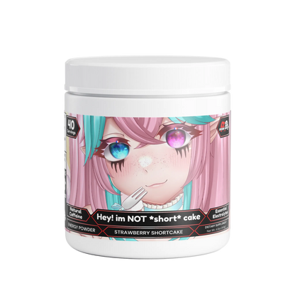 Hideyoshi Ryu - Hey! im NOT *short* cake Energy Powder (Strawberry Shortcake)
