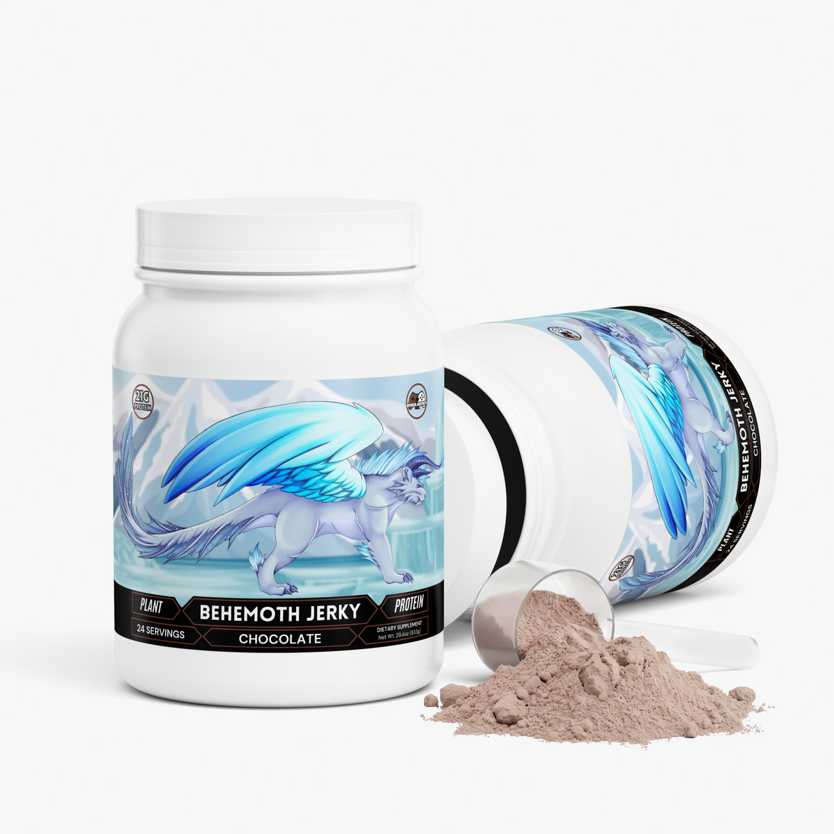 LunaRaiye - Behemoth Jerky Plant Protein (Chocolate)
