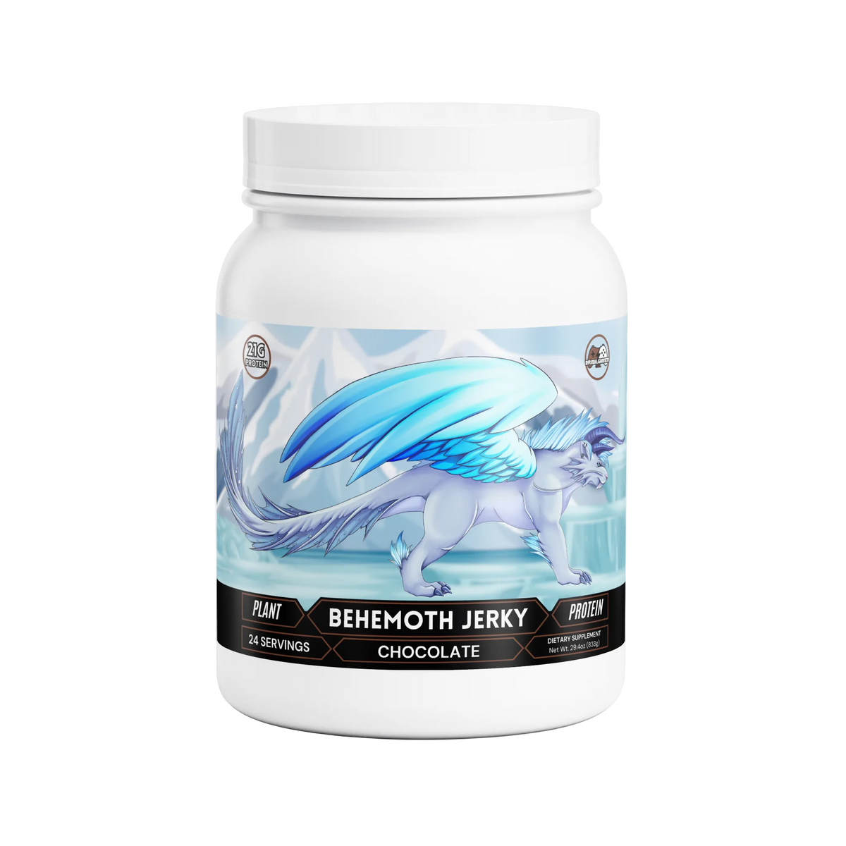LunaRaiye - Behemoth Jerky Plant Protein (Chocolate)