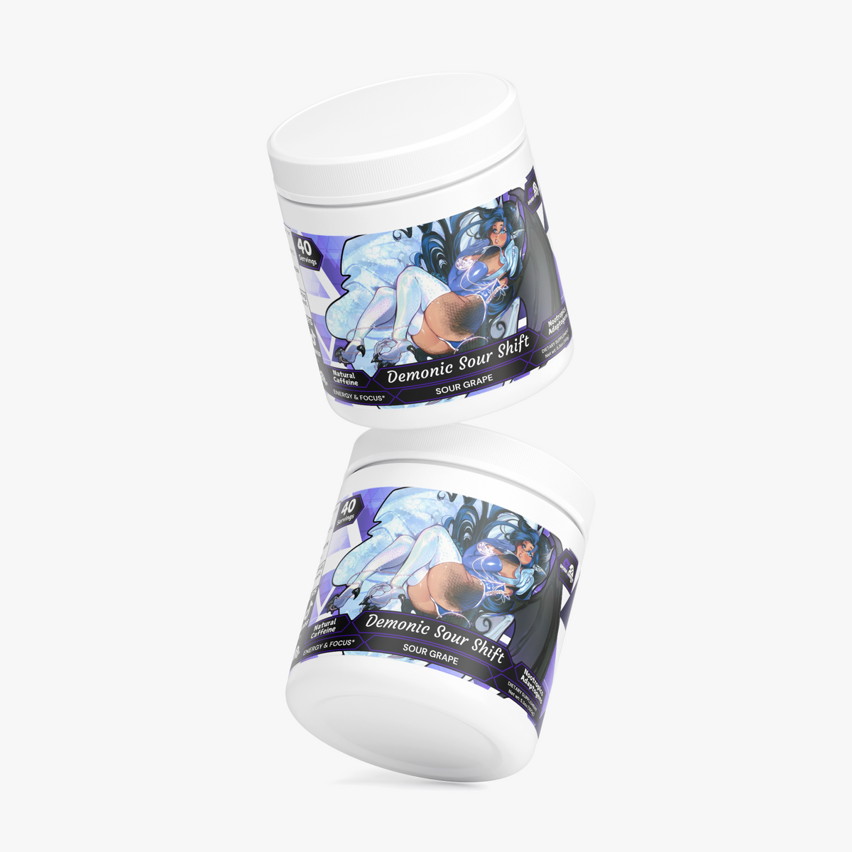 ValeVoRae - Demonic Sour Shift Focus Powder (Sour Grape)