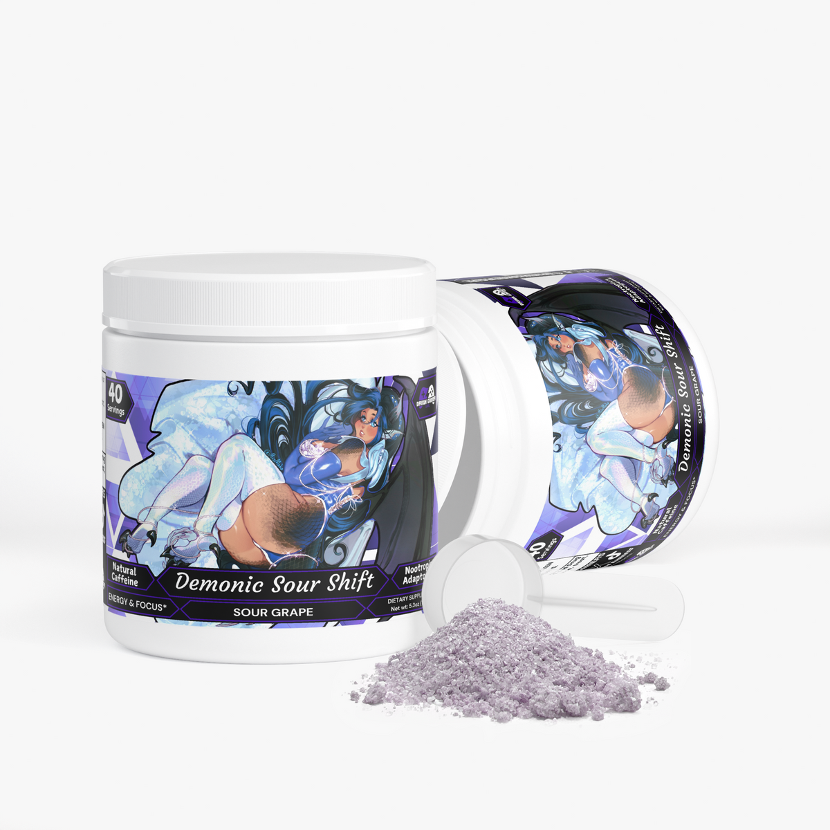 ValeVoRae - Demonic Sour Shift Focus Powder (Sour Grape)