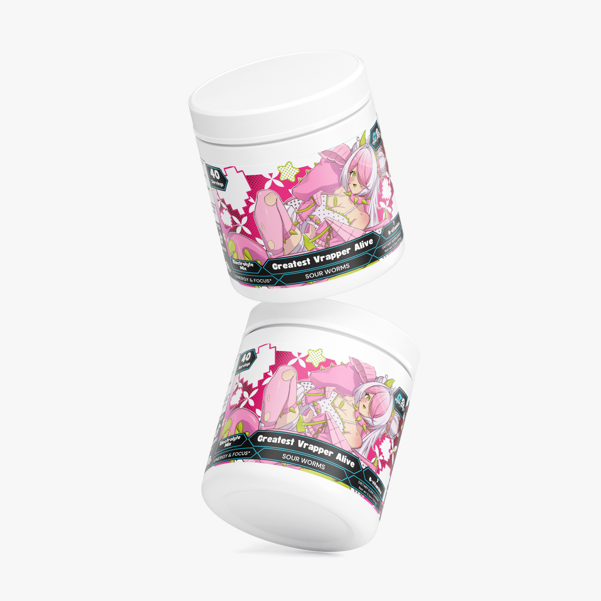 Smolsira - Greatest Vrapper Alive Focus Powder (Sour Worms)