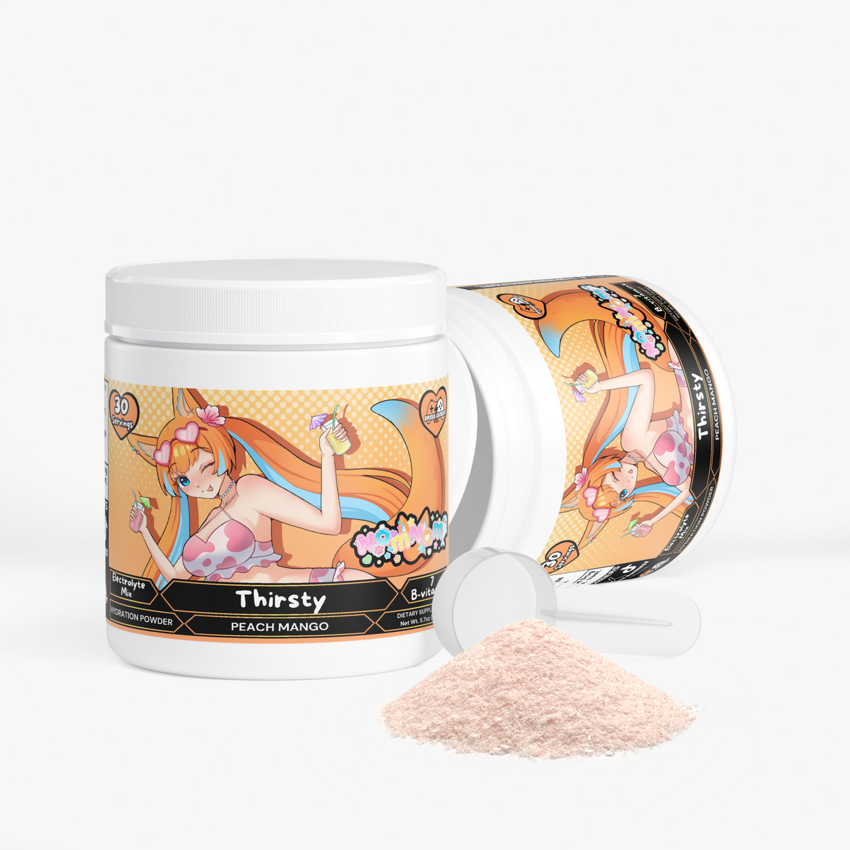 NannaNamNam - Thirsty Hydration Powder (Peach Mango)